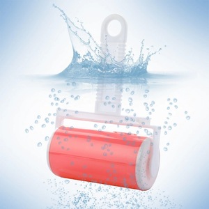 <b>Lint</b> <b>Roller</b> Washable <b>Lint</b> Remover Small Size With Lid For Clothes Pink Green Blue Yellow Plastic - Product Image 3