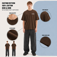 T-shirt décontracté urbain pour homme, personnalisé, uni, respirant, confortable, à manches courtes, 300 g/m², 260 g/m², idéal pour l'été