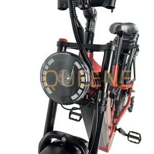 Bicicleta Eléctrica de Montaña con Doble Batería de 60V 72V 3000W, Modelo Step-Through para Mujer, Neumáticos Anchos de 26 Pulgadas y Suspensión Completa - Product Image 3