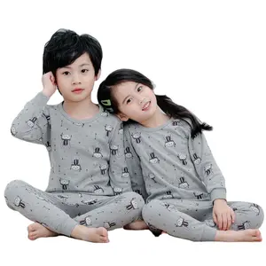 Pyjama en coton pour petite fille, vêtements de nuit, vente en gros, 2020