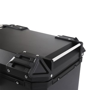 Caja de Almacenamiento/Portaequipajes Trasero de Aluminio para Motocicleta de 65L/55L/45L con Base de Acero Inoxidable de Liberación Rápida y Resistente al Agua, Enviado de Fábrica - Product Image 4