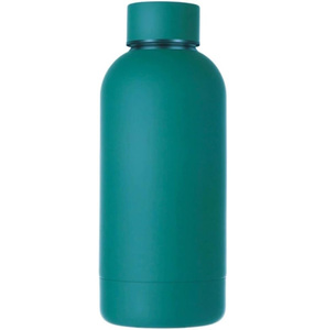 Bouteille d'eau sport en acier inoxydable à double paroi, 500 ml, avec logo personnalisé, revêtement thermique en caoutchouc mat - Product Image 1