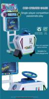 Starship Project Racing Machine de jeu pour enfants à un joueur avec fonctions de parkour et de pêche
