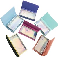 Vente en gros, boîte d'emballage pour ongles par pression, vendeur de cils, boîte de cils personnalisée