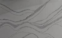 Panneau mural en pierre de quartz artificielle blanche, grand format, pour applications intérieures et extérieures, pierre artificielle polyvalente pour plan de travail