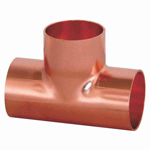 Coude en cuivre à rayon court de 25,4 mm, 90 degrés, C X C, raccord de 1 pouce avec deux coupelles à souder - Product Image 5