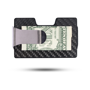 Logo personalizzato 7 millimetri Sottile RFID In Metallo In Fibra di Carbonio Del Raccoglitore Del Metallo RFID Blocco della carta di Cassa di Carta In Fibra di Carbonio Del Raccoglitore Sottile - Product Image 5