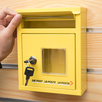 Boîtes aux lettres murales de haute qualité, très vendues, modernes, pour appartements résidentiels, boîte à journaux