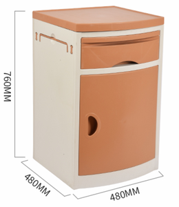 होशे एब्स प्लास्टिक मोबाइल अस्पताल बेडसाइड लॉकर टेबल सस्ते मेडिकल क्लिनिक फर्नीचर - Product Image 5