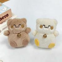Boneka Kucing Keberuntungan Lucu Trendi Bahan Katun Gantungan Kunci 10cm Unisex