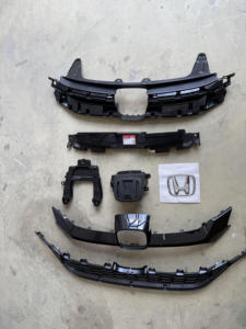 Bộ cản trước nguyên bản hoàn chỉnh mới, bao gồm cả ốp cản trên và dưới, lưới tản nhiệt và bộ đèn cho Honda CRV 2015-2016 - Product Image 6