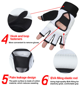 Fabrieksdirect Taekwondo Dubbele Fixatie Elastische Voetbeschermer Goede Fabrikant's Martial Arts Kickboksuitrusting Op Maat - Product Image 3