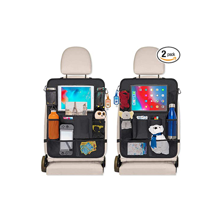 Автомобильный Органайзер на сиденье для малышей и детей старшего возраста с ковриками защита на заднее сиденье 9 карманов для хранения игрушек аксессуары для путешествий
