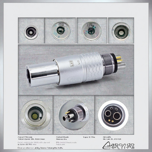 Accoppiatore Rapido in Fibra Ottica Elettrica Compatibile Tipo N a 6 Fori in Metallo per Turbine NS* Machlite/Phatelus - Product Image 6