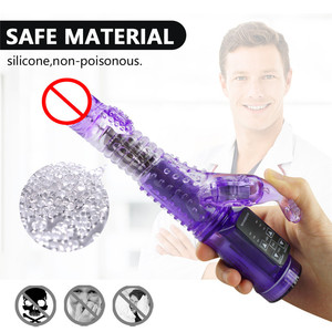 36 hız yapay penis vibratörler jöle kafa rotasyon tavşan vibratör - Product Image 6