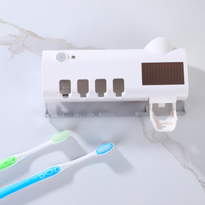 Dispenser Automatico Solare per Spazzolini e Dentifricio con Portaspazzolini Integrato - Nessuna Ricarica Necessaria, Protezione UV - Offerta Imperdibile - Product Image 5