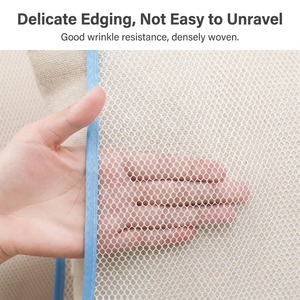 Sac de séchage suspendu en filet respirant anti-chute avec fermeture éclair pour oreillers, coussins, jouets en peluche et séchage au soleil sur balcon - Product Image 6