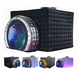 Portable Waterproof PVC/Oxford Material <b>Inflatable</b> 360 Photo Booth Enclosure Backdrop Wedding Camera Tent Customized <b>Inflatable</b> - Product Image 3