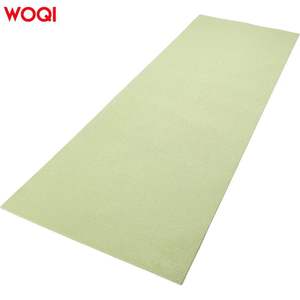 Tapis de yoga Woqi 6 mm d'épaisseur, violet lavande, antidérapant, rectangulaire, pour fitness, exercices, gym, danse et entraînement - Product Image 3