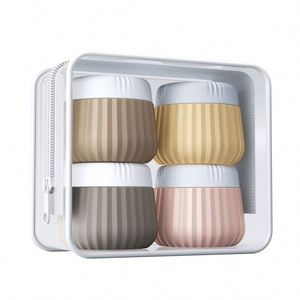 Kit de contenants personnalisés avec logo, 30 ml, avec couvercle à vis, boîte à cosmétiques pour le visage, contenants de voyage en silicone, étanches - Product Image 2