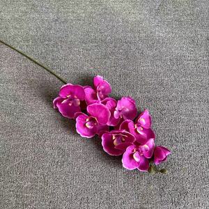 Orchidées Phalaenopsis artificielles, fleurs en soie, décoration pour la maison, mariage, extérieur, accessoires de photographie - Product Image 3