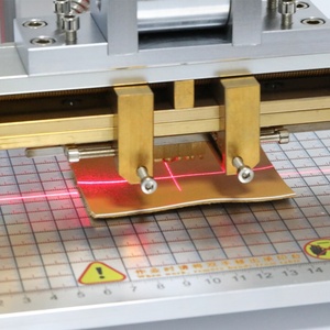 Bonedry Electric Leather Creasing Machine New Condition Heat Press with Letterpress Plate Type Manual Driven - Product Image 5