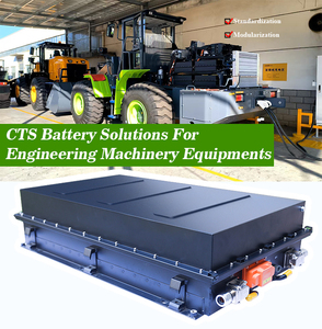 Solusi Baterai Lithium Tegangan Tinggi CTS Custom 614V 230Ah untuk Peralatan Konstruksi Berat - Product Image 1