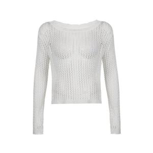 เสื้อครอปท็อปถักไหมพรมแขนยาวสไตล์เซ็กซี่ Y2K สำหรับฤดูร้อน ออกแบบเองได้ ขายส่งจากโรงงาน ป้องกันการยับ - Product Image 3