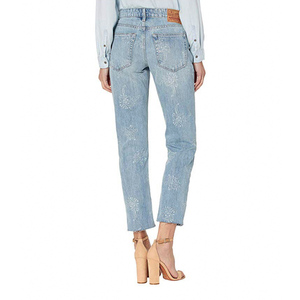 GZY Signore Diritti Casuali Del Denim Dei <span class=keywords><strong>Jeans</strong></span> delle Donne A Vita Alta Outfit Pantaloni Pantaloni Le Donne Mamma Jean <span class=keywords><strong>Abbigliamento</strong></span> Commercio All'ingrosso Magazzino - Product Image 6