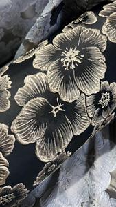 Tissu élégant 3d concave <span class=keywords><strong>convexe</strong></span> estampage à chaud fleur robe tissu rétro printemps automne vêtements d'extérieur tissu femmes bagages vêtements tissu - Product Image 4