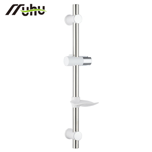 Barre <span class=keywords><strong>de</strong></span> <span class=keywords><strong>douche</strong></span> courte en acier inoxydable 201/304 sur mesure pour <span class=keywords><strong>colonne</strong></span> <span class=keywords><strong>de</strong></span> <span class=keywords><strong>douche</strong></span>, finition blanc et chrome, vente en gros - Product Image 2