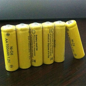 ก้อนแบตเตอรี่แบบชาร์จไฟได้7.2V Ni-Cd AA 700mAh NiCd 1.2V 2.4V 3.6V 4.8V 9.6V - Product Image 2