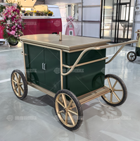 Kiosques de vente de snacks et de chips en aluminium à bas prix, directement de l'usine, pour les achats de glaces