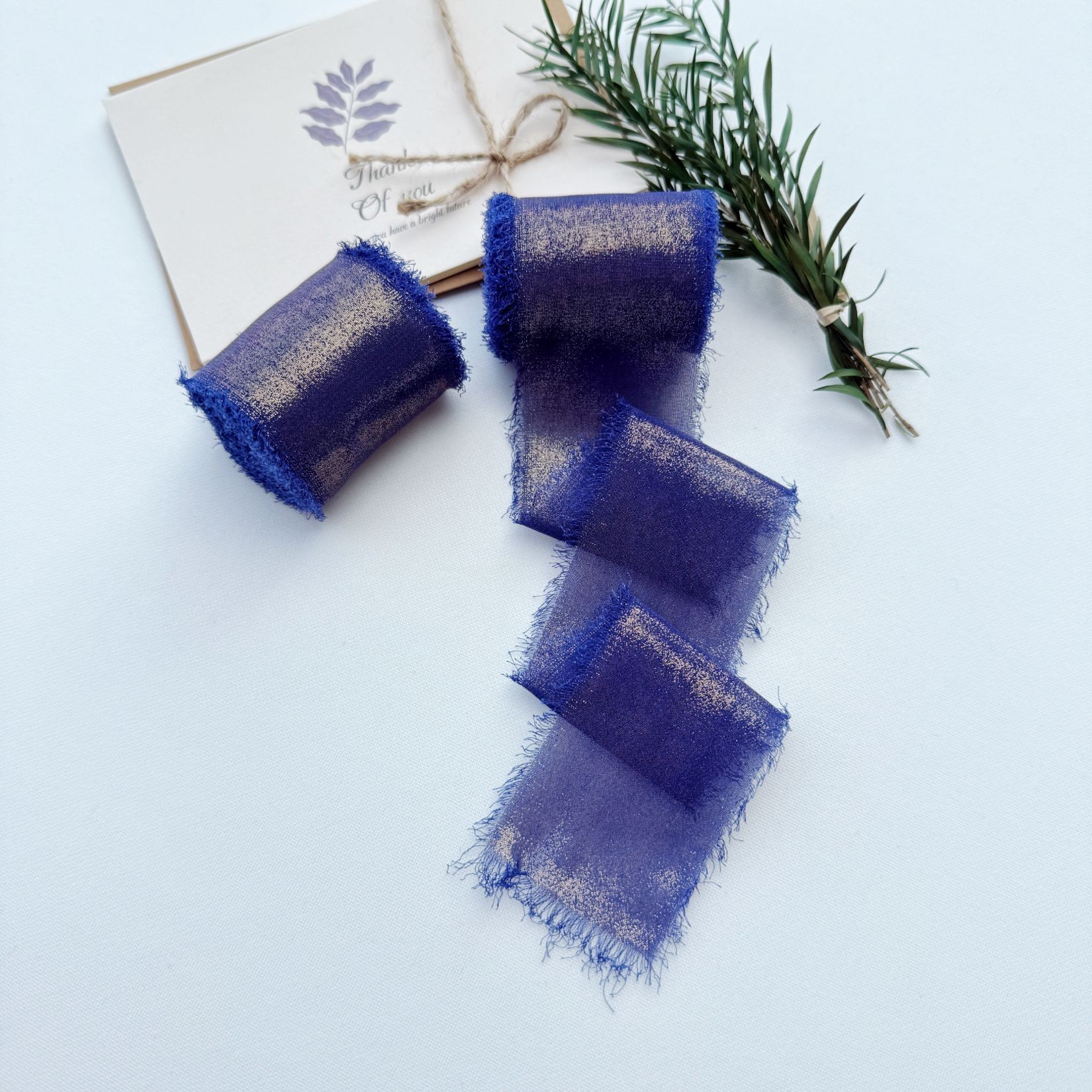Bleu saphir - 4 cm * 5 m/rouleau