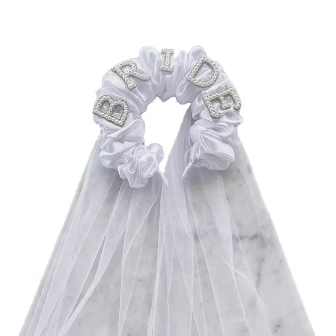 独身の編パーティーブライダルシャワーシルク花嫁は結婚式の婚約装飾ギフトのためのティアラクラウンになる