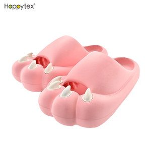 Dép Mùa Hè Siêu Mềm Chống Trượt Hình Móng Vuốt Mèo Ngộ Nghĩnh Đáng Yêu 2023 Giày Đi Biển Dép Xăng Đan EVA Dép Đi Trong Nhà Đôi Dép Trượt - Product Image 3