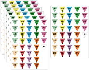 15 Pegatinas para Mira Telescópica - Pegatinas de Ajuste de Precisión para Deportes al Aire Libre - Product Image 1