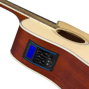 סיטונאי 5 Band EQ אקוסטית עממי גיטרה טנדר עם LCD מסך טנדר LC-5