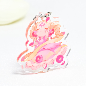 Llavero de Acrílico Personalizado con Impresión UV, Aleación de Zinc, Ecológico, Transparente, con Dibujos Animados, con Anillo de Epoxy, al por Mayor - Product Image 5