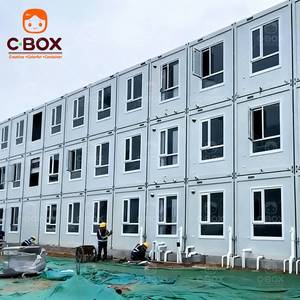 Cbox – Unités de logement modulaires préfabriquées à assemblage facile pour secours en cas d'urgence, maisons conteneurs démontables pour logements temporaires mobiles - Product Image 3