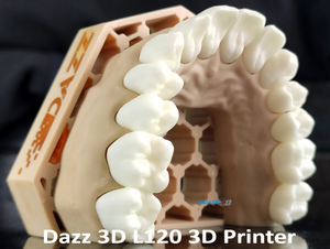 DAZZLE Resin Sla-lcd 3D Dental Clinic Máy In 3D L120 <span class=keywords><strong>Pro</strong></span> Denture 3D Retainer <span class=keywords><strong>1</strong></span> Năm Ngoại Trừ Màn Hình Lcd Và Phim FEP. 0.047 Mm - Product Image 5