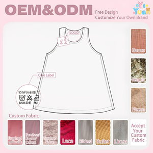 Abito a trapezio senza maniche in ecopelle per bambine, vestito casual <span class=keywords><strong>nero</strong></span> in PU per uso quotidiano, feste e servizi fotografici - Product Image 2
