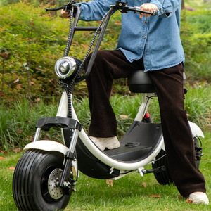 Trottinette électrique pour adulte, pour trajets urbains, moteur sans balais, siège avec commande par application, prise US - Product Image 2