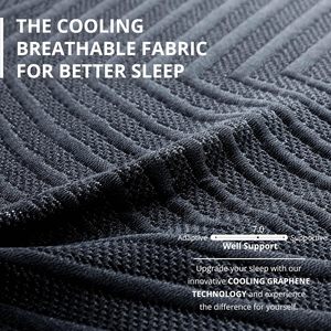 Nữ Hoàng Vua kích thước khách sạn chỉnh hình giường Gel Bộ nhớ bọt Latex nén cao cấp giường nệm Vua Kích thước cuộn lên trong một hộp carton - Product Image 5