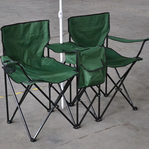 Let Us <span class=keywords><strong>Go</strong></span> Personnalisé Extérieur Pliant Portable Compact Léger Amoureux De La Plage 2 Places Double <span class=keywords><strong>Camping</strong></span> Chaises De Pêche avec Table - Product Image 3