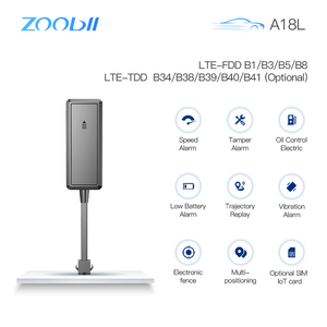 ZOOBII <span class=keywords><strong>GPS</strong></span> Tracker met LBS Positioneringssysteem Waterdichte Platform Server Software 4G App GSM 1 Jaar Compatibel met IOS/Android/PC - Product Image 1