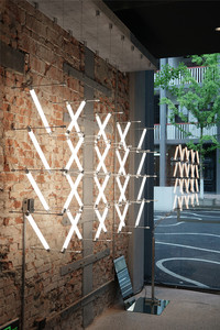 Mazza Lighting Candelabro LED contemporáneo personalizado para restaurante Hotel Recepción Café Bar Sala de exposiciones para proyecto de Isla - Product Image 6