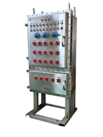 Boîtier de commande antidéflagrant en acier inoxydable 316L certifié CCS Ex Db IIB T6 Gb IP66, boîtier électrique ignifuge
