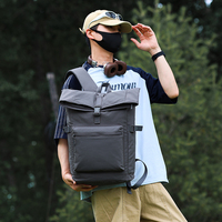 Sac à dos de cyclisme unisexe en denim imperméable ultra-léger en polyester, capacité 20-35L, pour l'école, l'ordinateur portable, les voyages et le travail, Nouveau