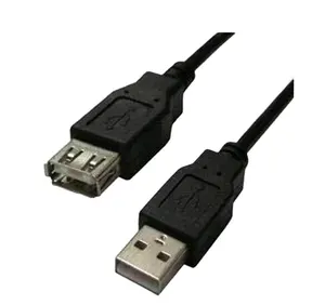 1m 1.5m USB2.0オス-メスA延長ケーブルコードリードワイヤーUSB2.0エクステンダーデータケーブルリード (ラップトップPC用)